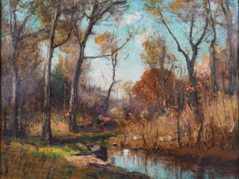 1856-Franklin De Haven - Un ruscello